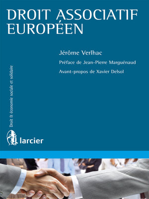 cover image of Droit associatif européen